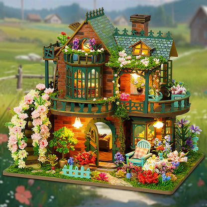 Enchanted Fairy Garden - DIY Miniature House Kit