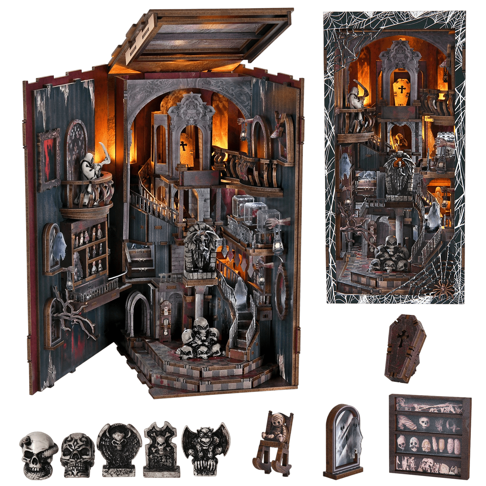 Haunting Relics - DIY Book Nook Kit - NookFan