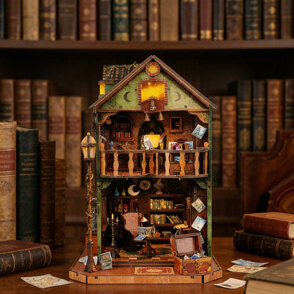 Owl Library - DIY Book Nook Kit - TryNooki
