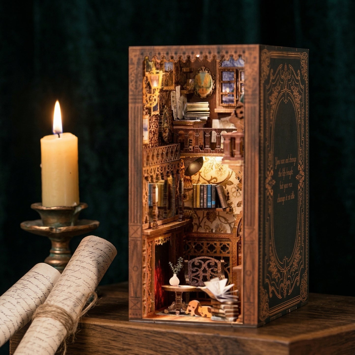 Eternal Bookstore DIY Book Nook Kit - TryNooki