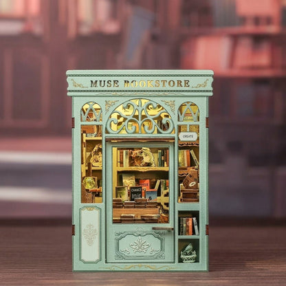 Muse Bookstore - DIY Book Nook Kit - TryNooki