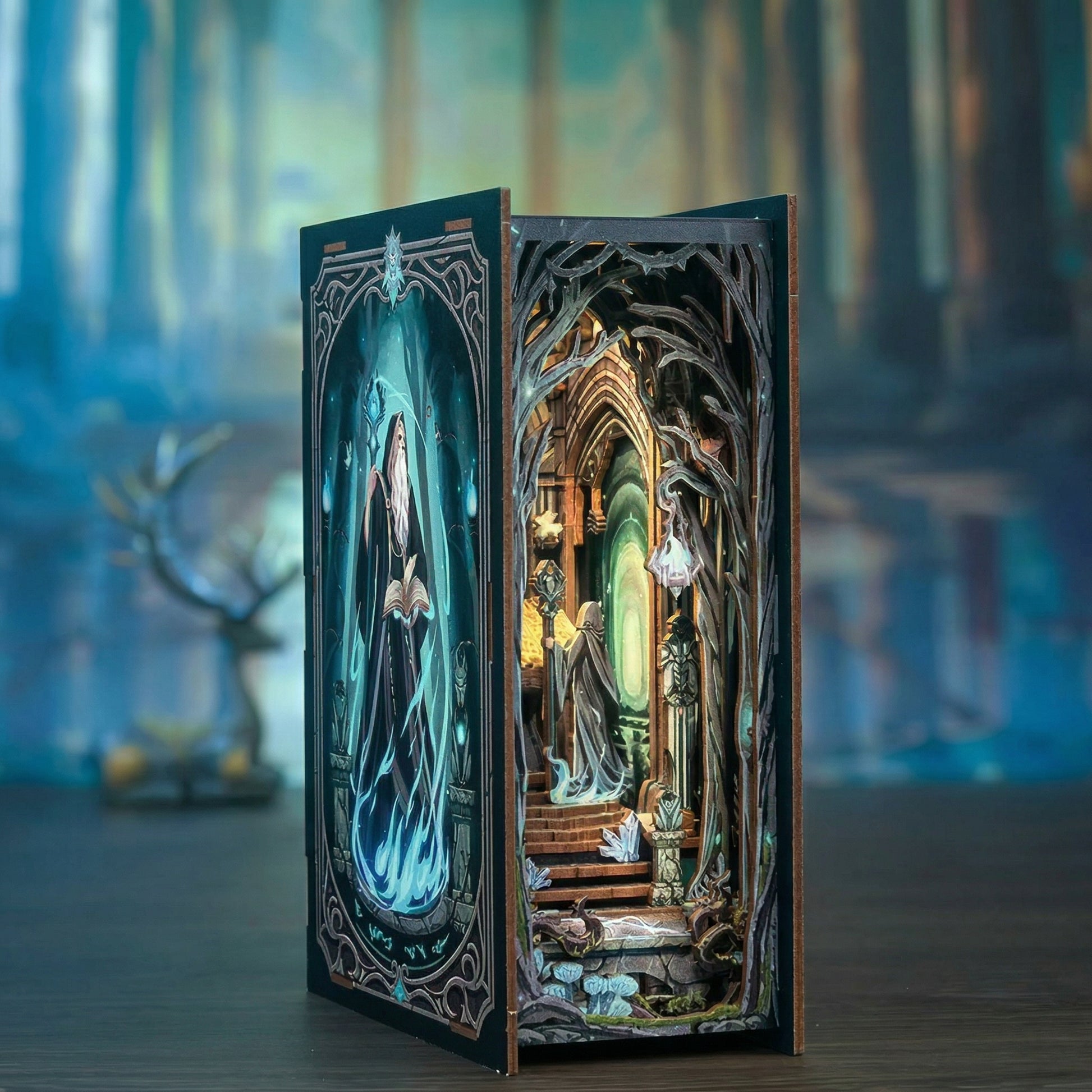 The Gate of Wonderland DIY Book Nook Kit - TryNooki