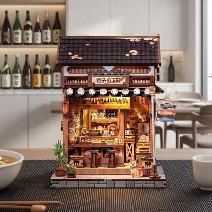 Choshi no Shitamachi - DIY Japanese Book Nook Kit - TryNooki