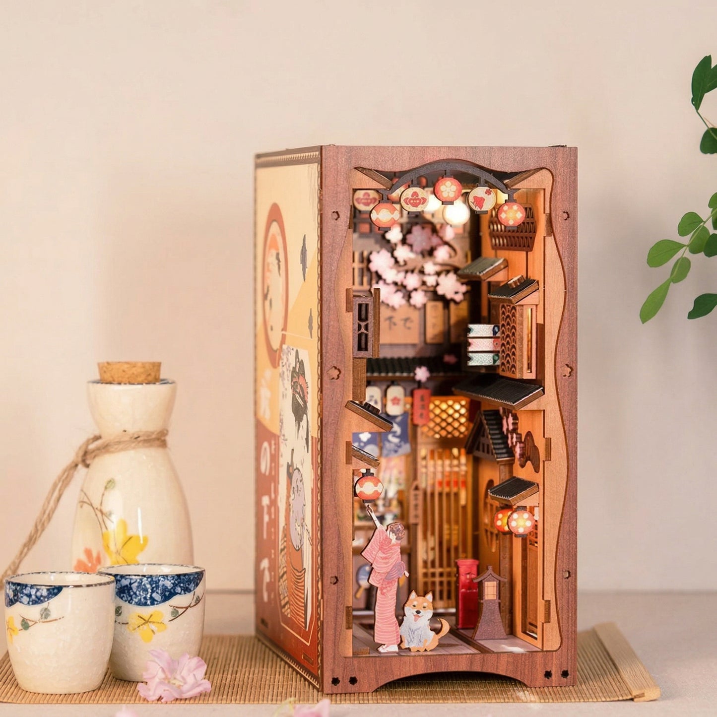 Under Sakura Tree - DIY Book Nook Kit - TryNooki