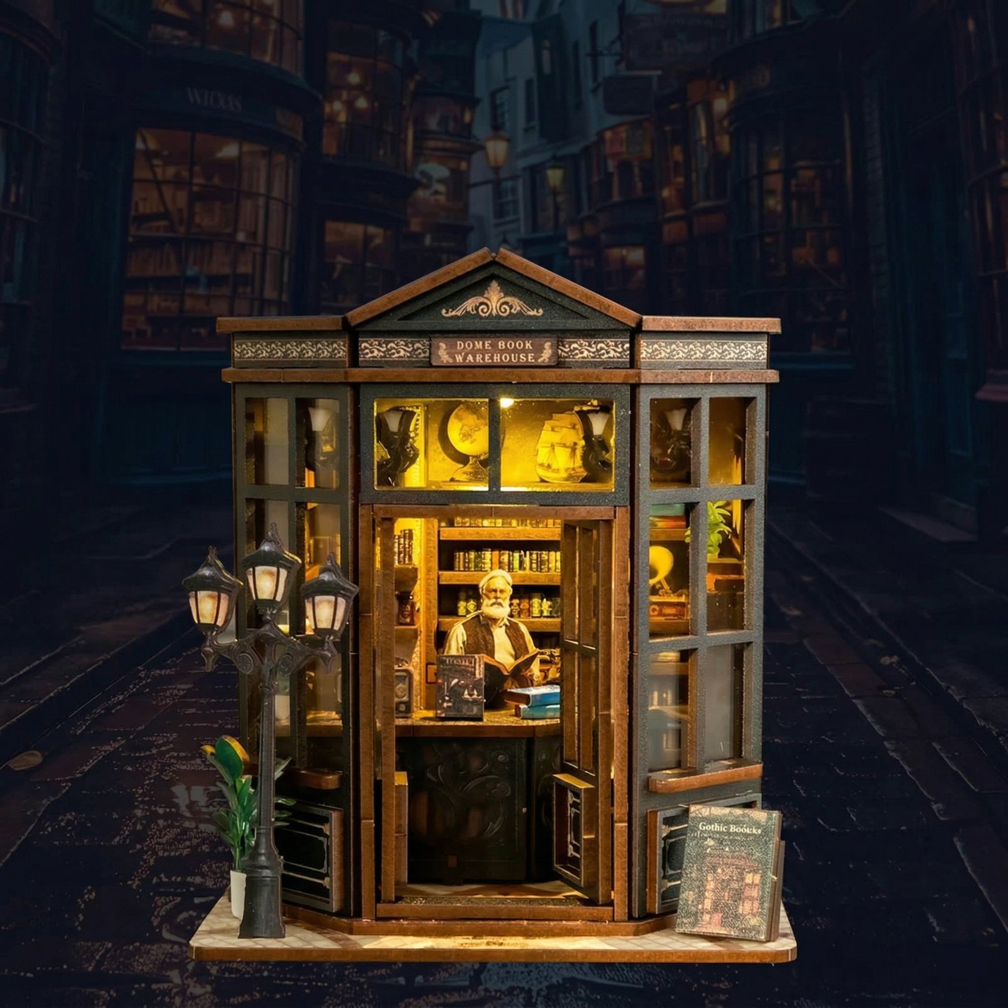 Warehouse Wonders - DIY Book Nook Kit - NookFan