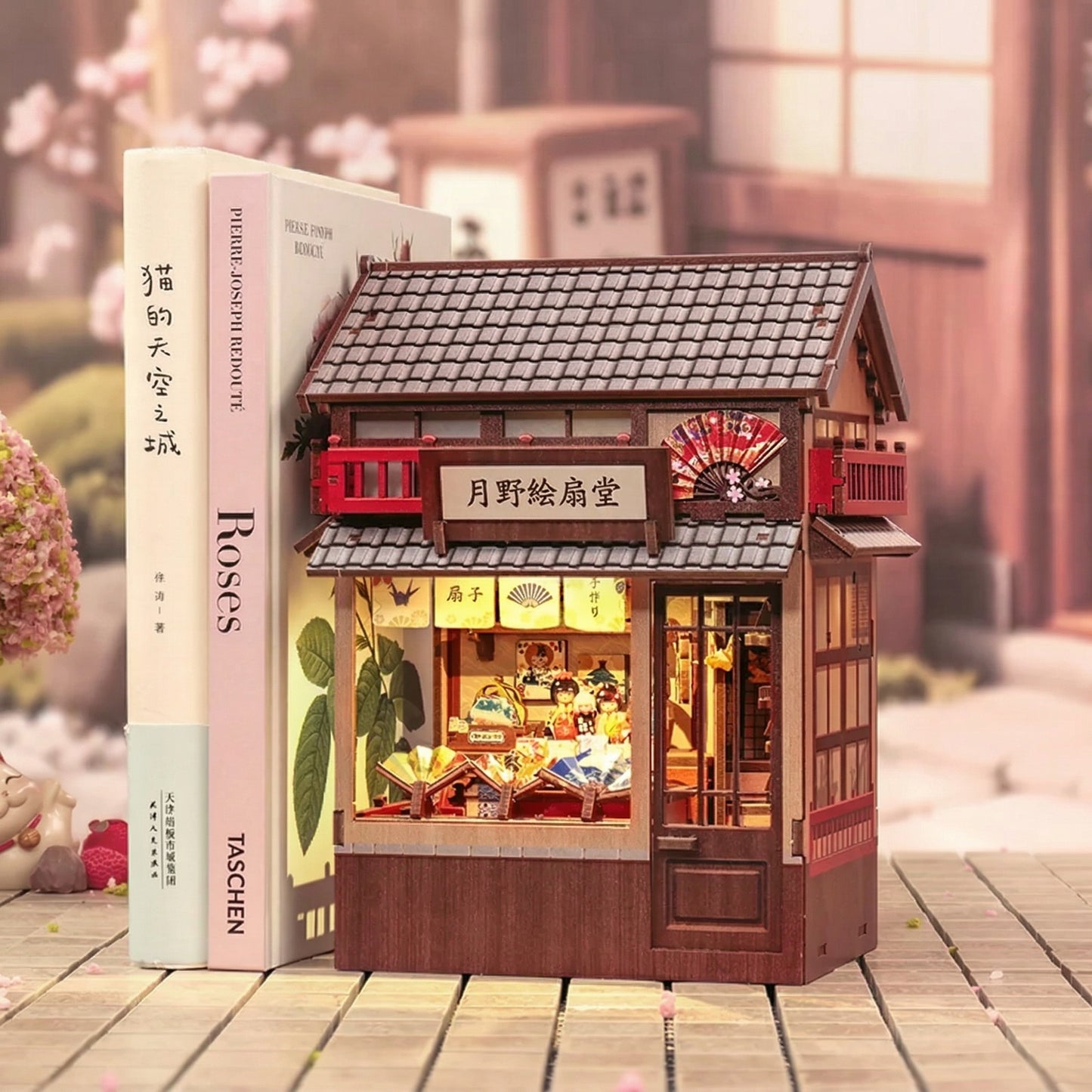 Tsukino Eogi - dou - Japanese DIY Book Nook Kit - TryNooki