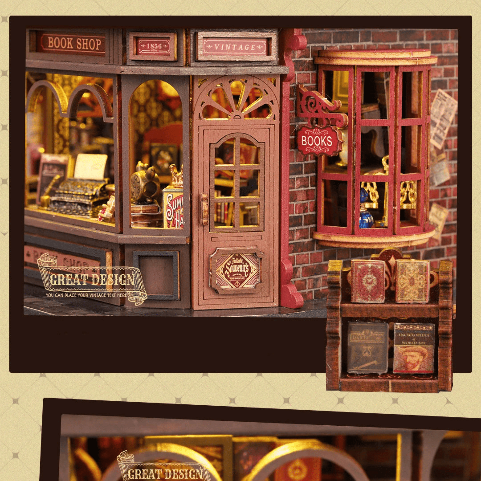 Wing shop - DIY Miniature World Kit - TryNooki