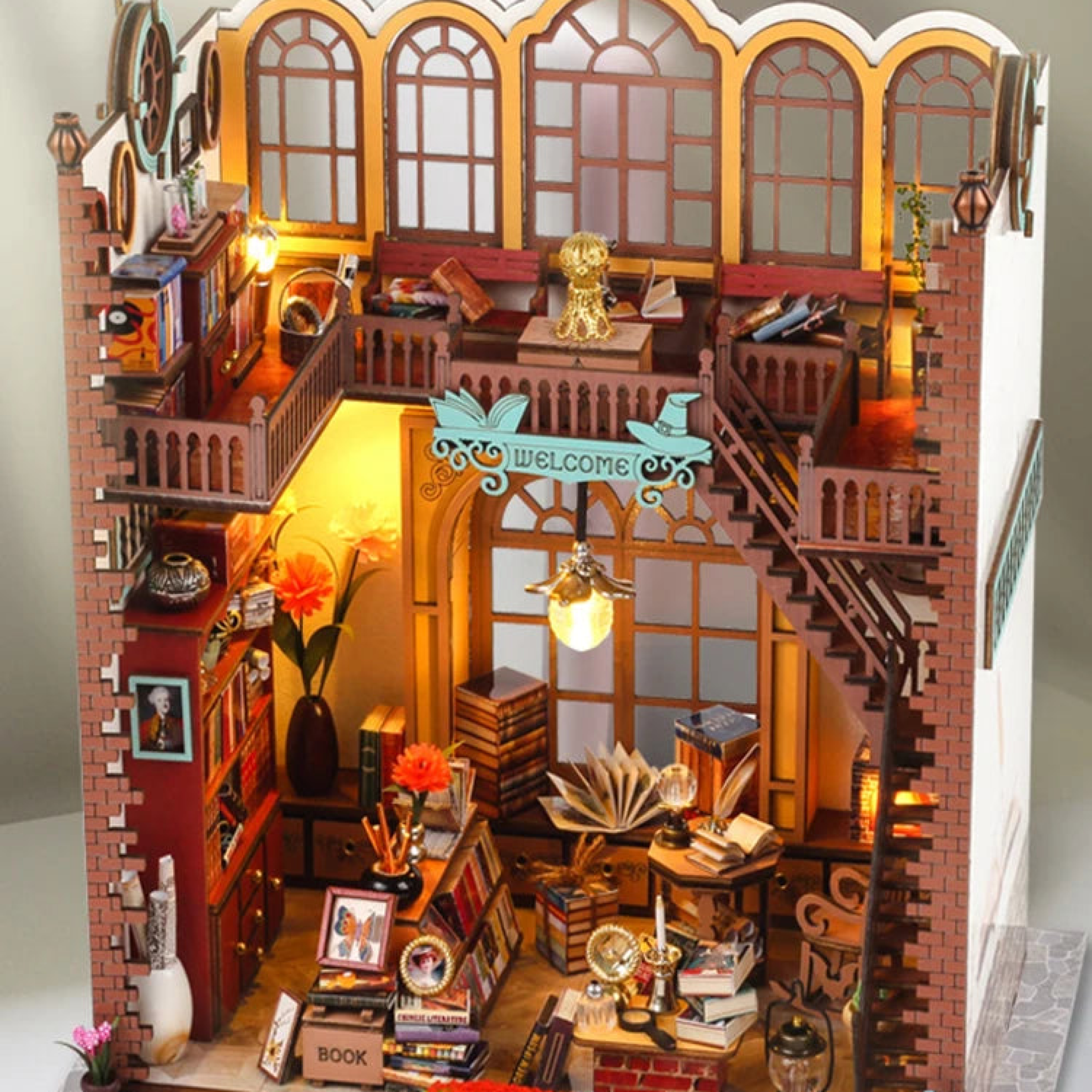 Magic Book - DIY Book Nook Kit - NookFan