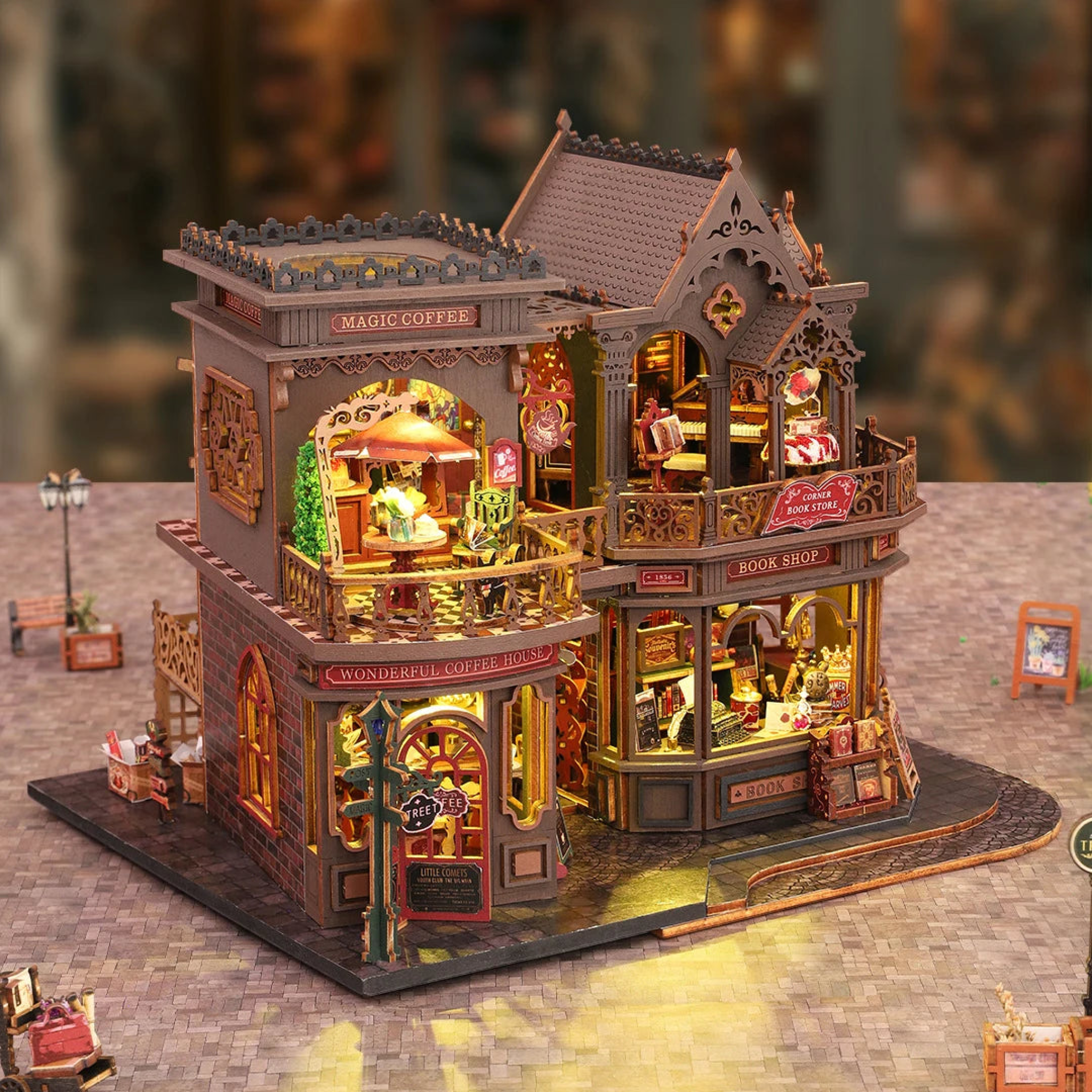 Wing shop - DIY Miniature World Kit - NookFan
