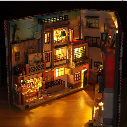 Enchanted Alley - DIY Book Nook Kit - TryNooki